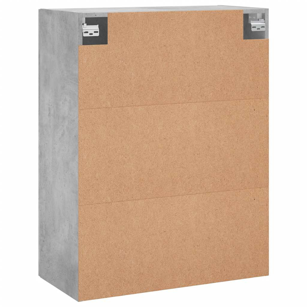 vidaXL 2 Door Concrete Grey Wall Mounted Cabinet Image 9