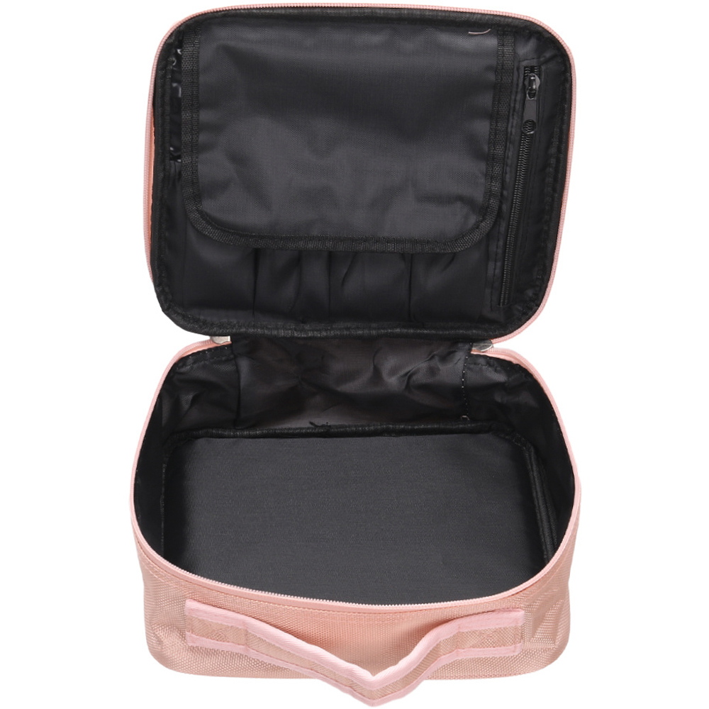 H&O Direct Pink Waterproof Travel Makeup Bag Image 2