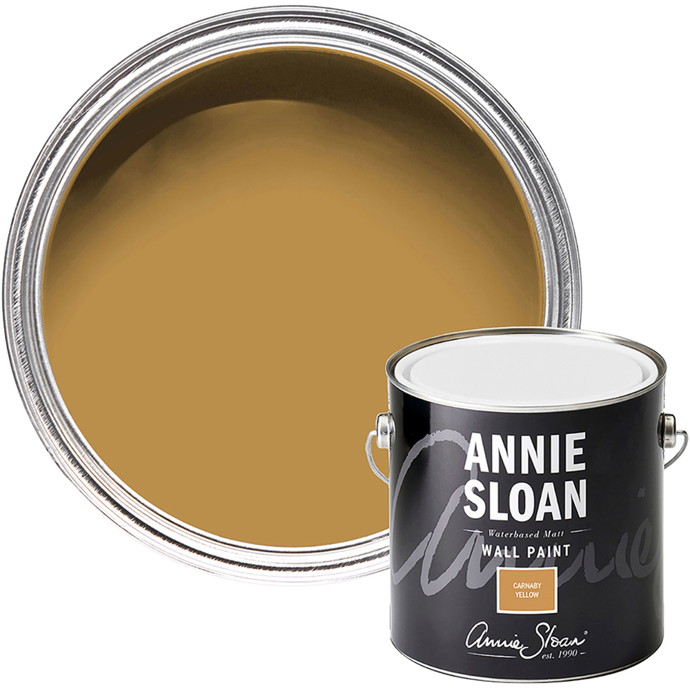 Annie Sloan Carnaby Yellow Matt Wall Paint 2.5L Image 1