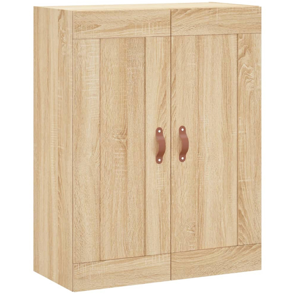 vidaXL 2 Door 3 Drawer 3 Shelf Sonoma Oak Highboard with Metal Legs Image 5