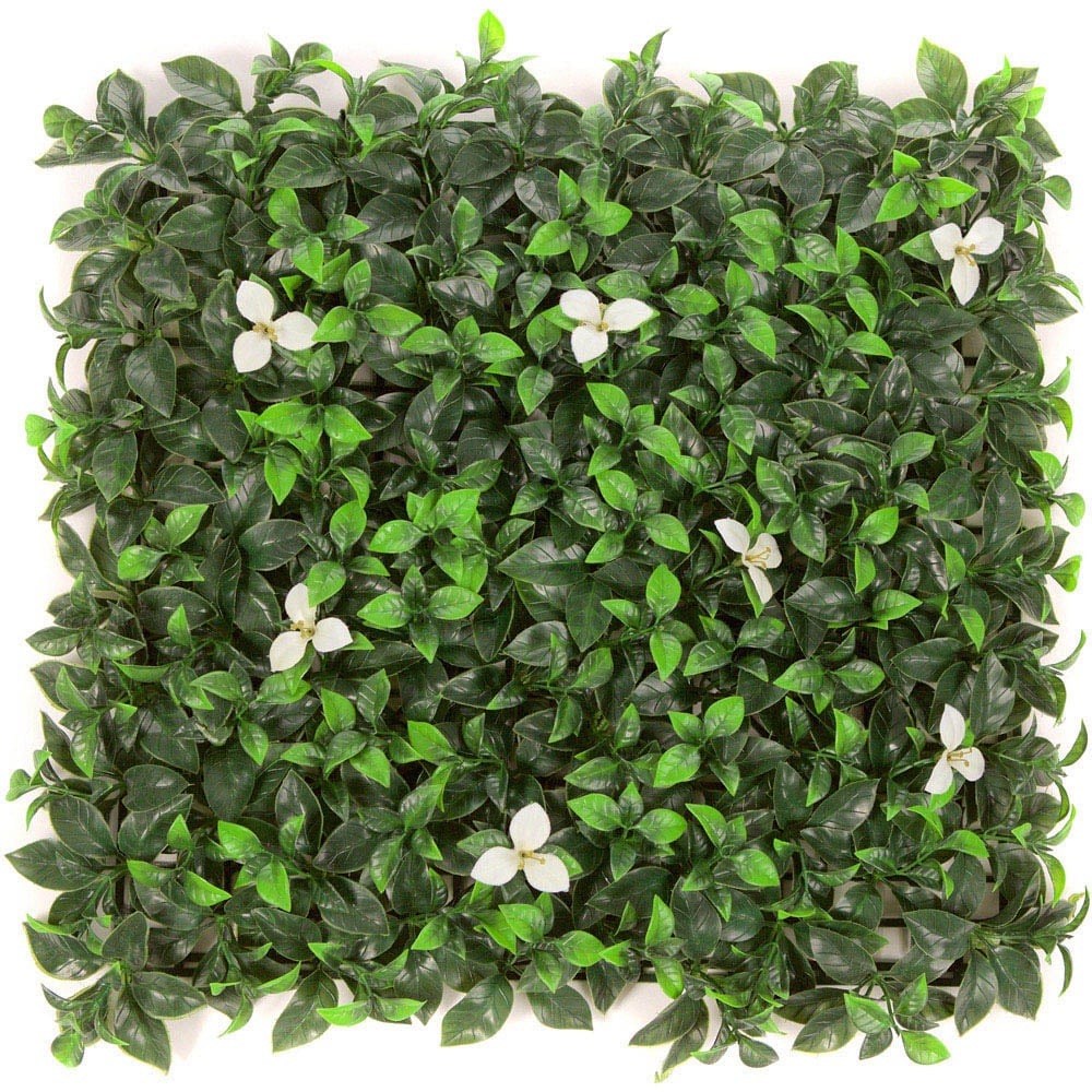 Pack of 12 50cm White Laurel Hedging Mat Image 1