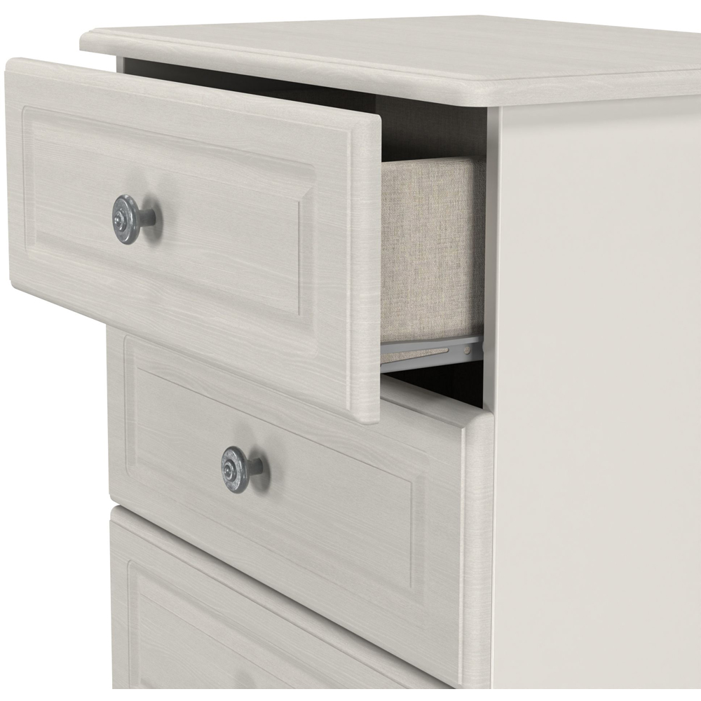 Crowndale Pembroke 4 Drawer Grey Ash Midi Chest of Drawers Ready Assembled Image 6