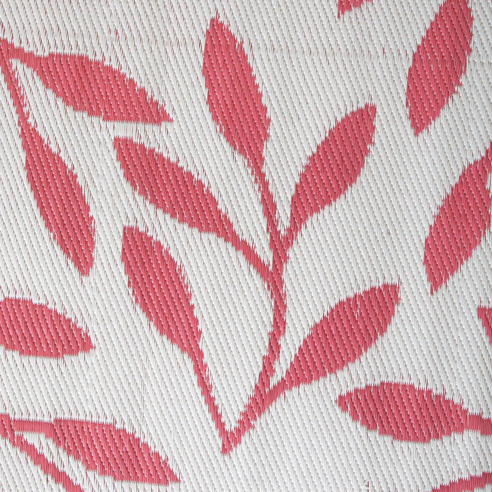 Samuel Alexander Red Ochre Leaves Outdoor Rug Mat 150 x 210cm Image 7