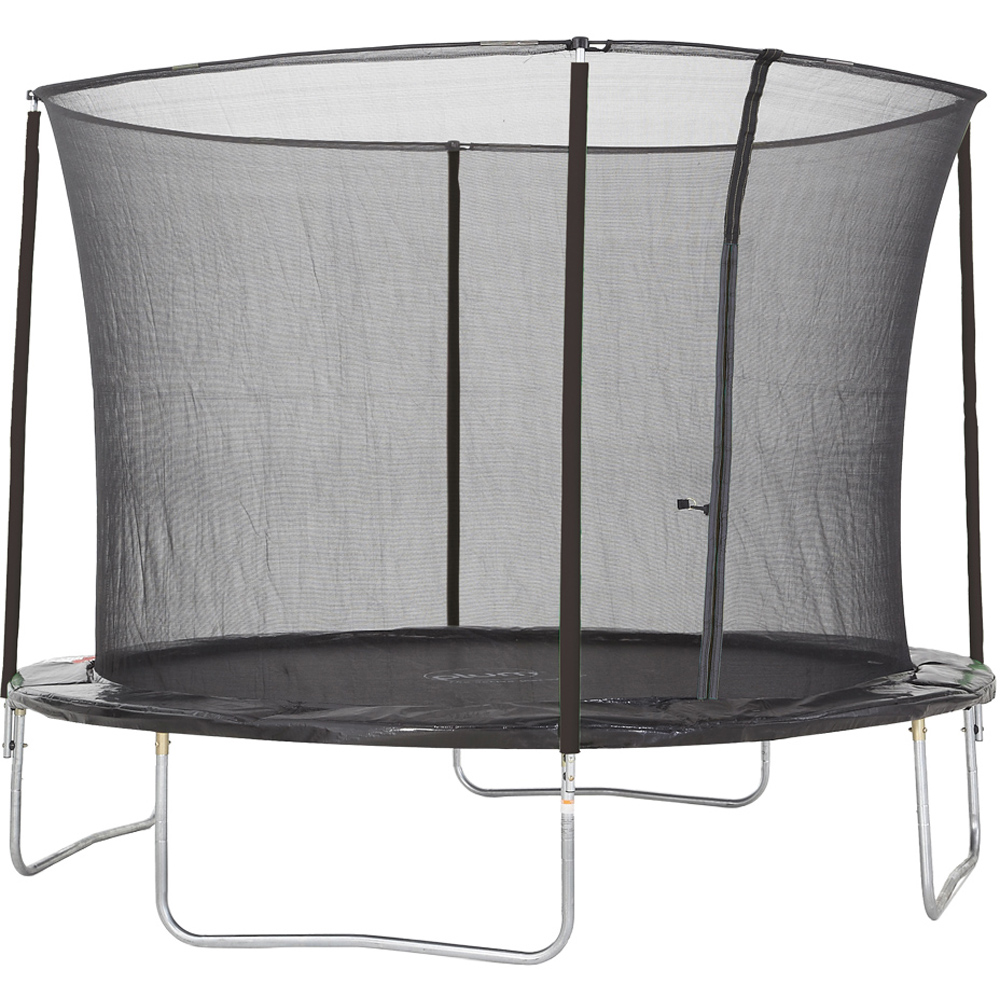 Plum Play Black 10ft Fun Springsafe Trampoline and Enclosure Image 1