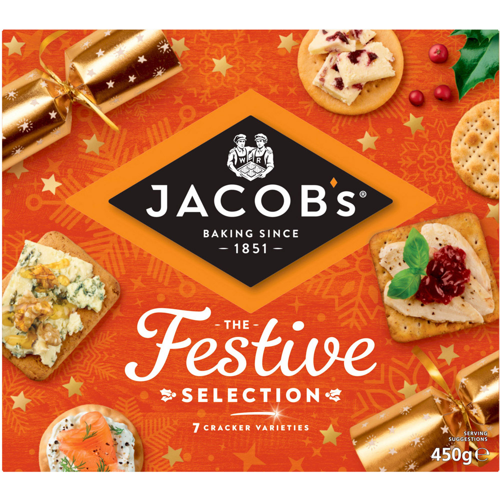 Jacob's The Festive Selection 7 Cracker Varieties 450g Image 1