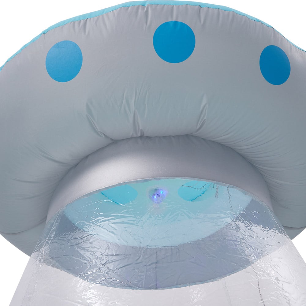 Living and Home Halloween Inflatable LED Giant UFO 6ft Image 5