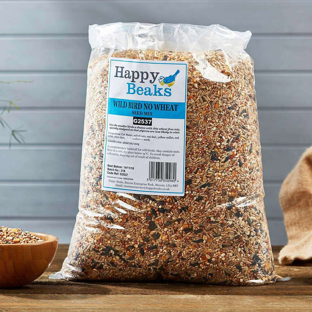 Happy Beaks No Wheat Wild Seed Mix Bird Food25.5kg Image 2