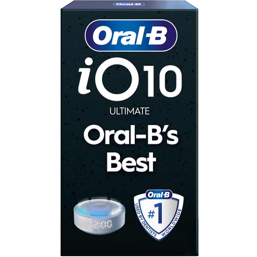 Oral-B iO Series 10 Stardust White Rechargeable Toothbrush Image 3
