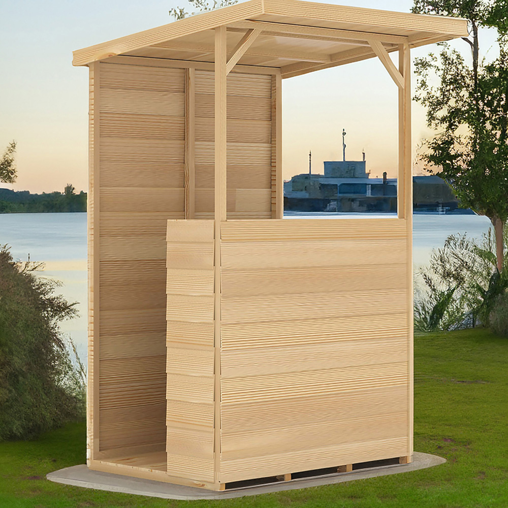 Shire Tiki 4 x 3ft Garden Bar Shed Image 5