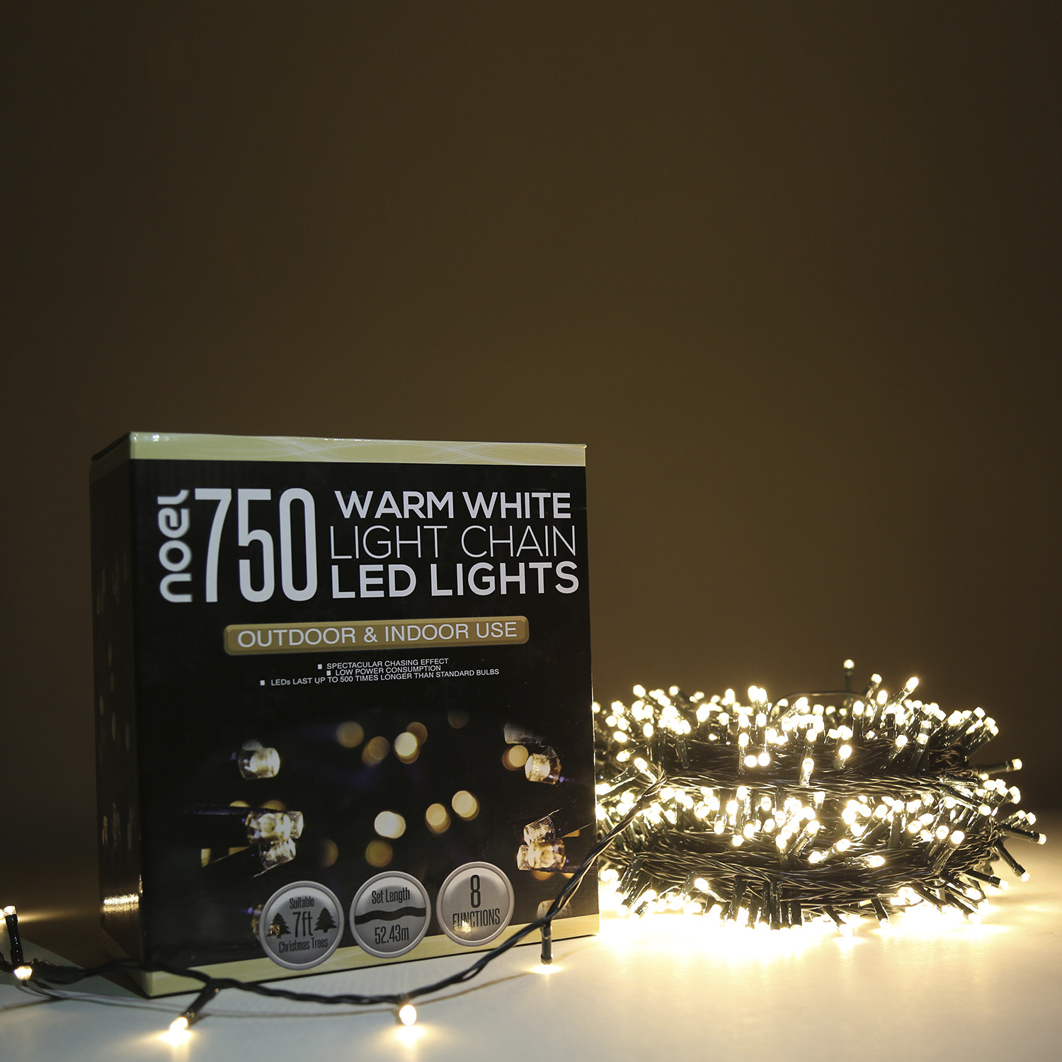 LED Light String - Warm White / 750 Image 2