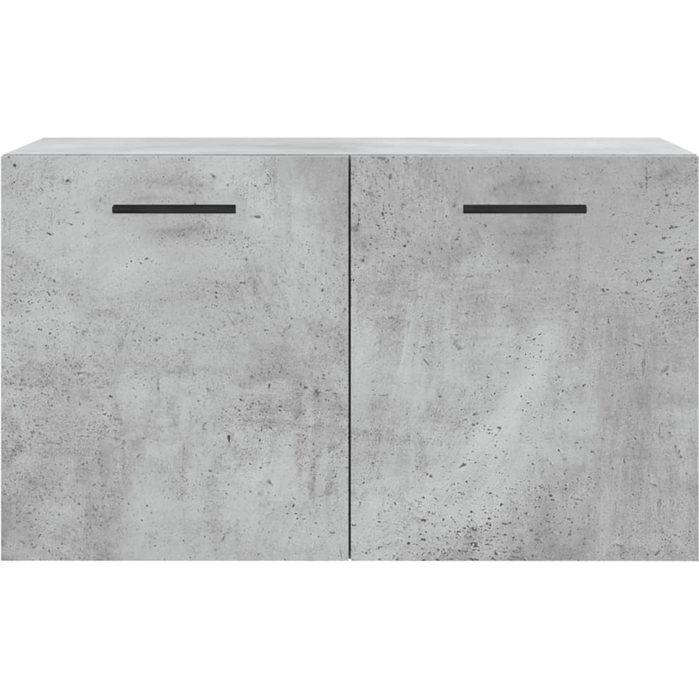 vidaXL 2 Door Concrete Grey Wall Cabinet Image 3