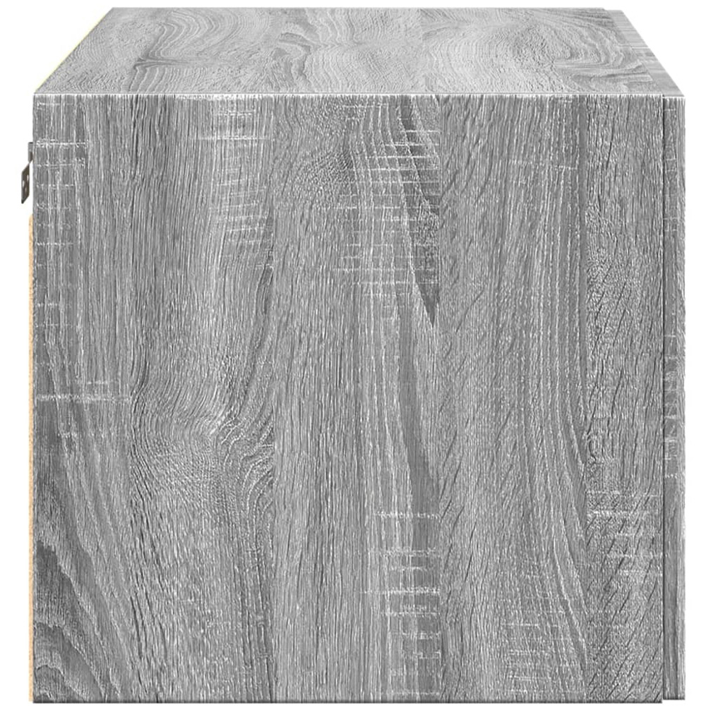 vidaXL 2 Door Grey Sonoma Wooden Wall Cabinet Image 5