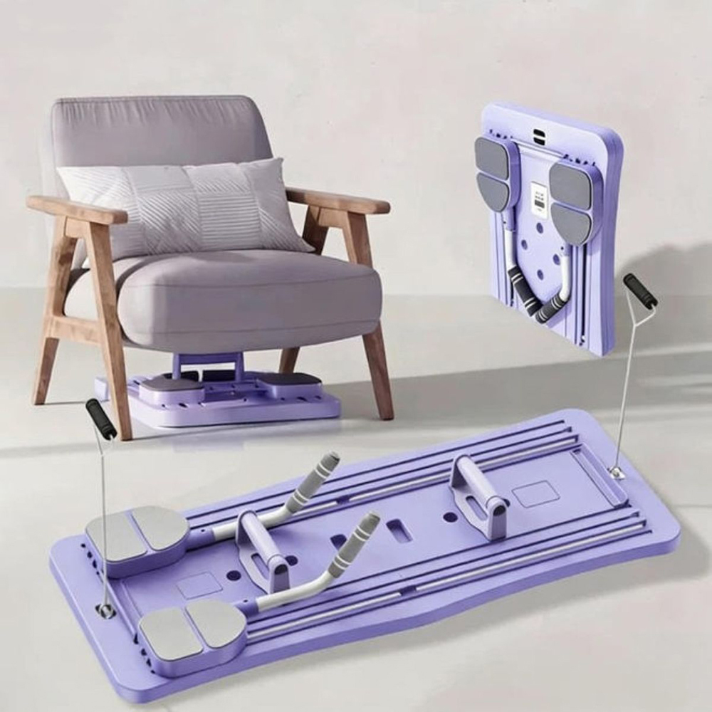 Willowmare Purple Explosive Multifunctional Foldable Home Workout Fitness Board Image 2