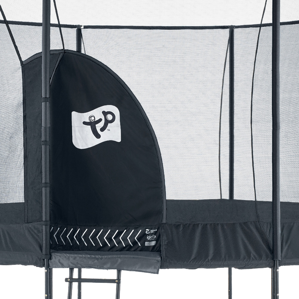 TP Genius Kids 12ft Round Trampoline with SurroundSafe Enclosure Image 5