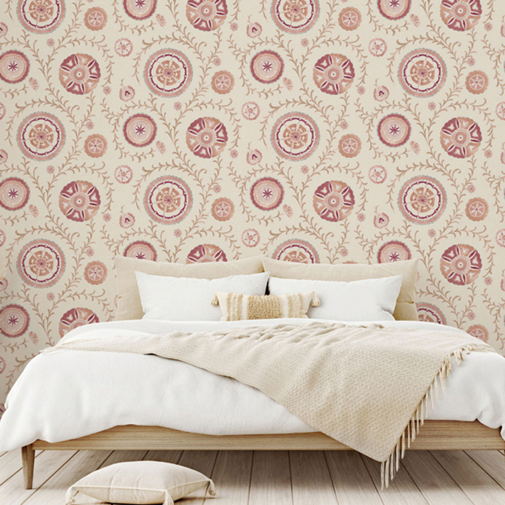 Esselle Home Nahlia Trail Warm Spice Wallpaper Image 3