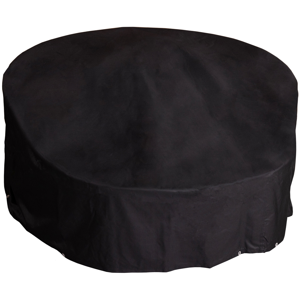Charles Bentley Black Rattan Day Bed Cover Image 1