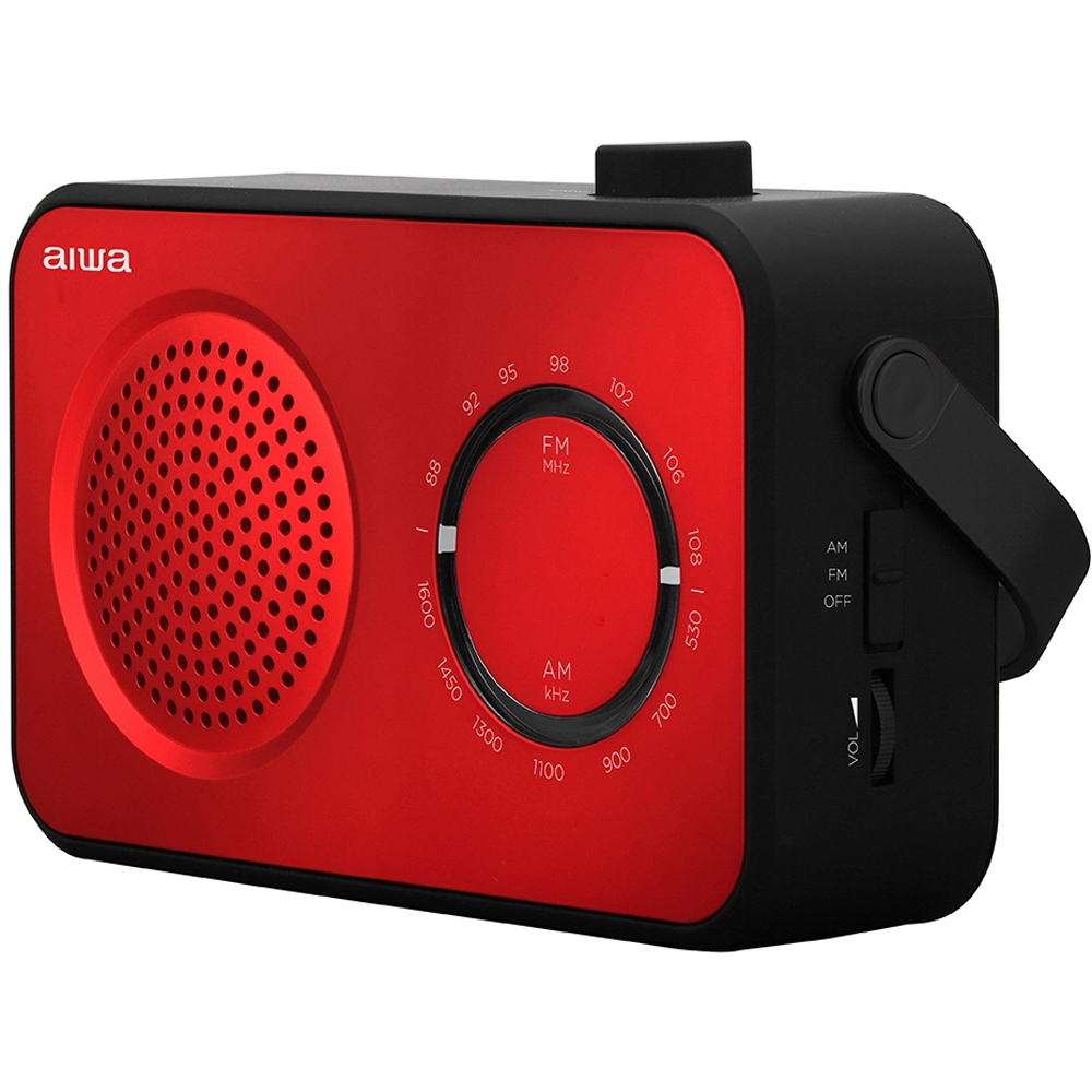 Aiwa R-190 Red Portable Radio Image 2