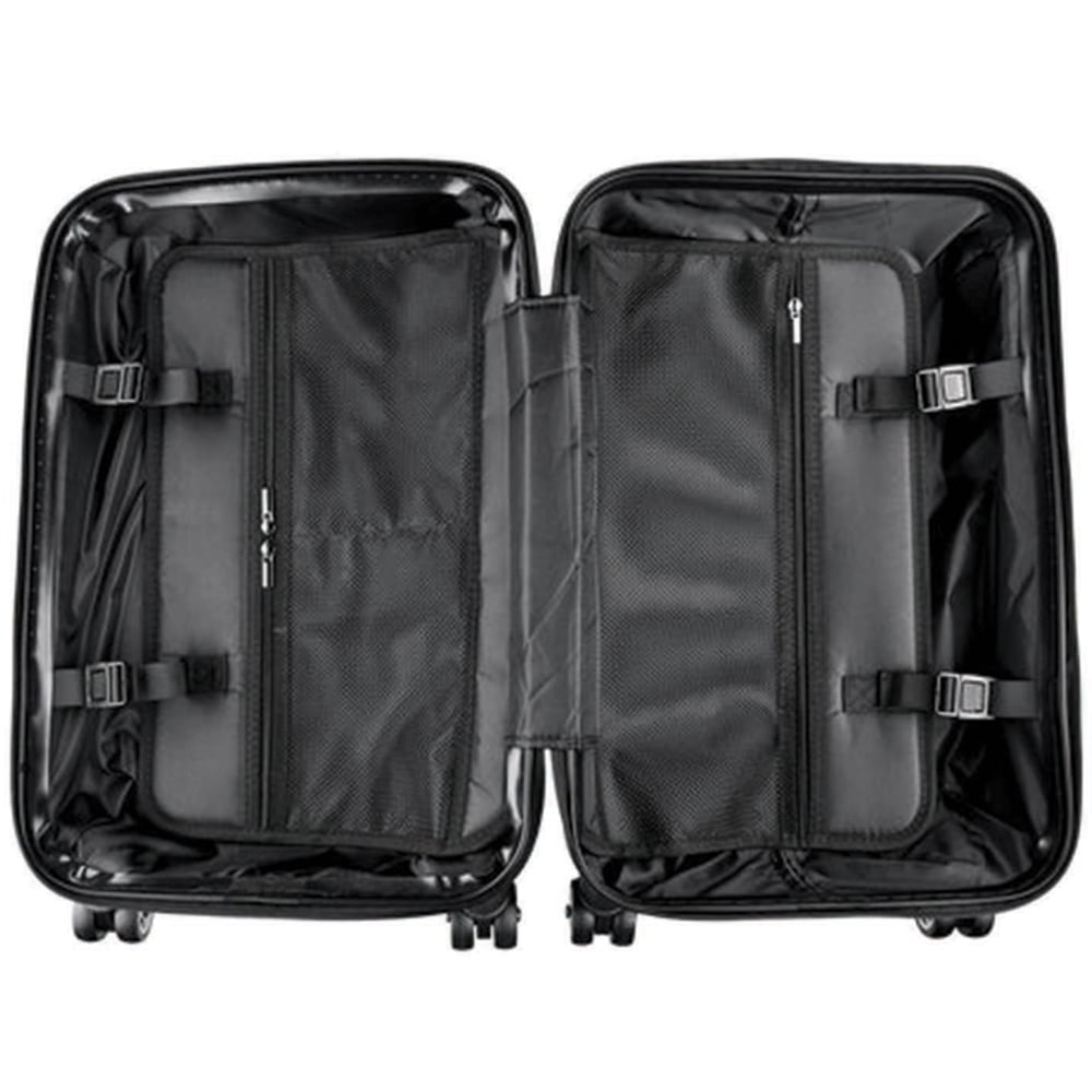 Warren Reed Designer Small Siamese Cat Face Splashart Suitcase Image 3