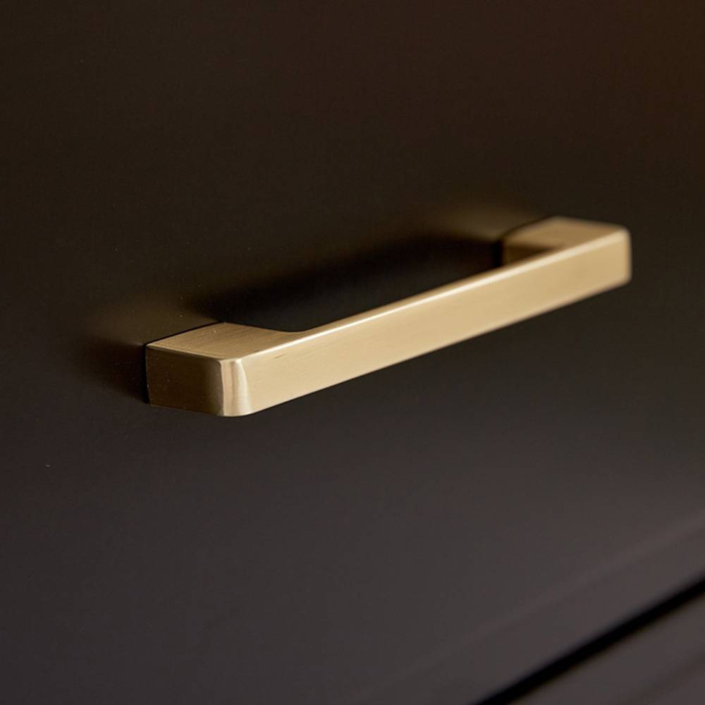 Palazzi 6 Drawer Black Chest of Drawers Image 6