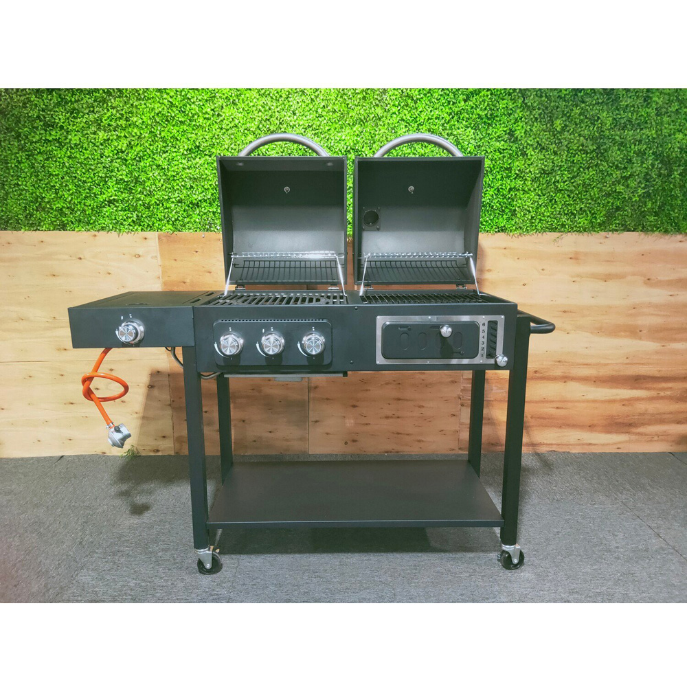 Columbus Black Dual Fuel BBQ Image 8