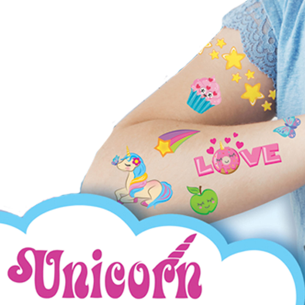 Small World Toys Make Your Own Unicorn Tattoo Kit Image 5