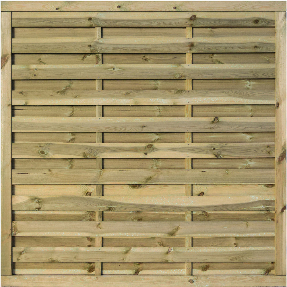 Rowlinson Gresty Pressure Treated Screen 6 x 6ft Image 1