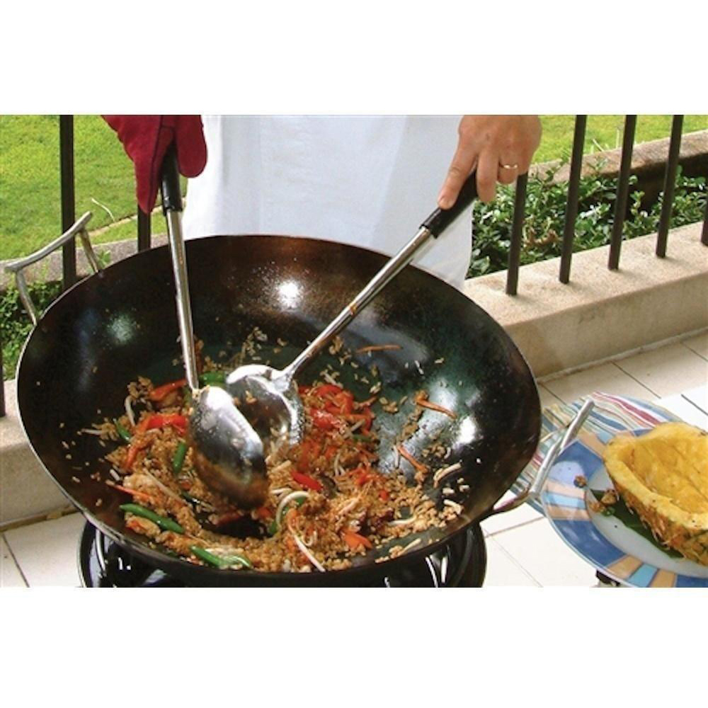 Callow Complete Outdoor Gas Wok Set with Wok and High Power Burner Image 6