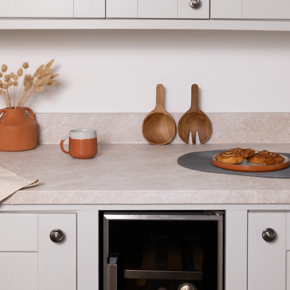 d-c-fix Stone Memy Beige Self-Adhesive Plastic Vinyl Wrap Film 67.5cm x 2m 3 Pack Image 1