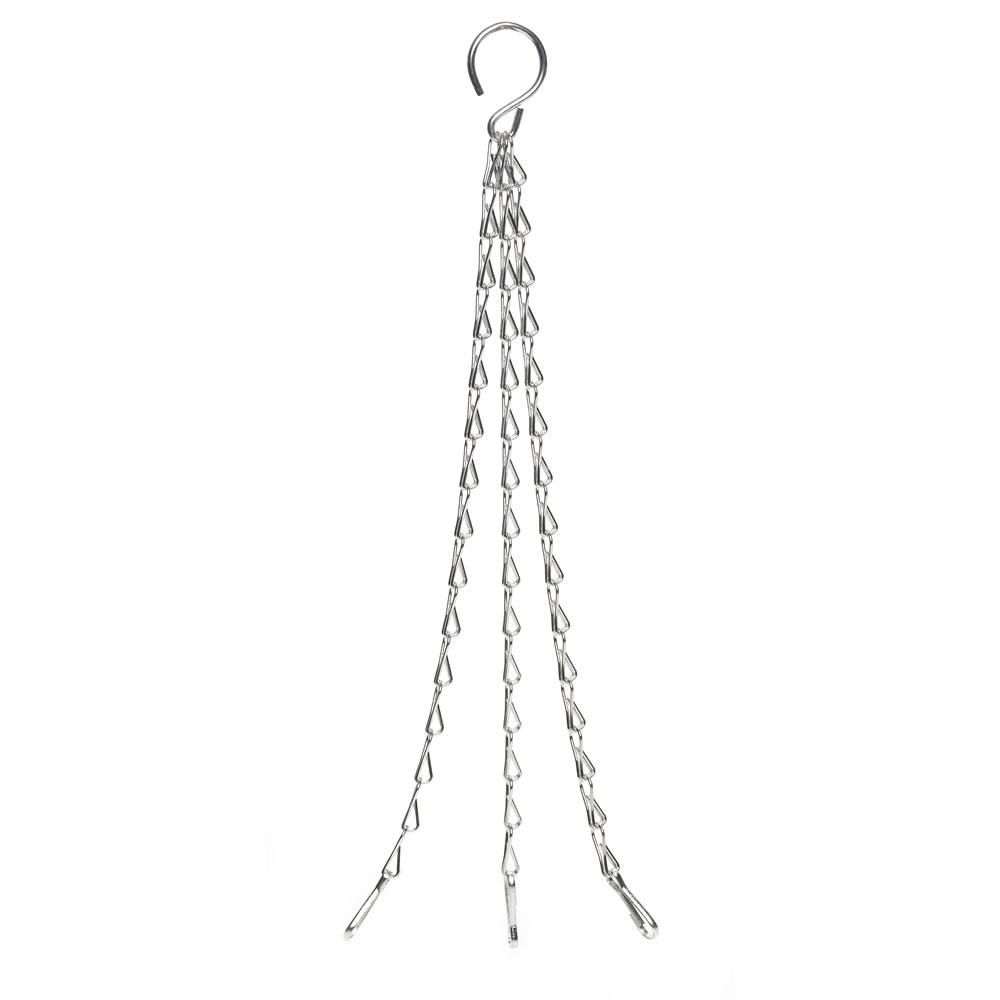 Wilko 50cm Medium Hanging Basket Chain Image