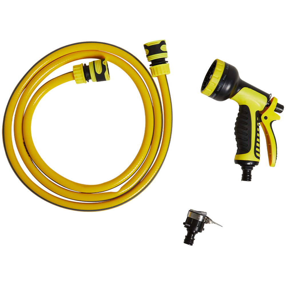 Living and Home 35m Portable Garden Hose Reel Cart Set Image 6