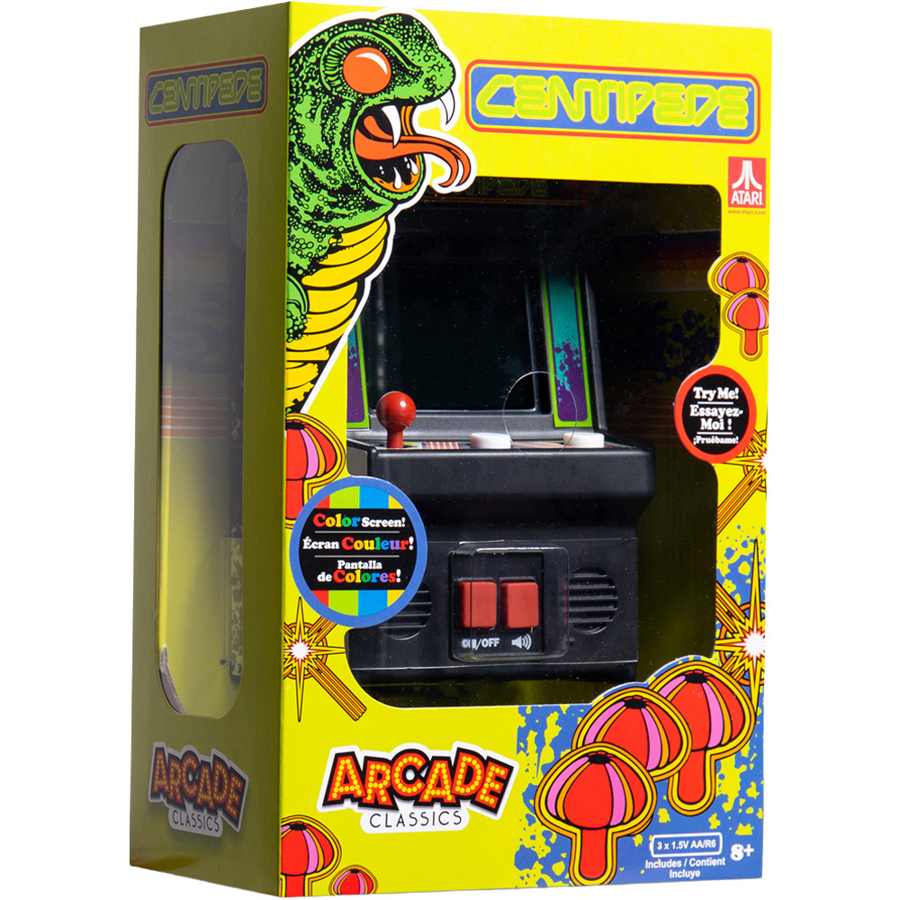 Basic Fun Arcade Classics Centipede Handheld Electronic Arcade Game Image 2
