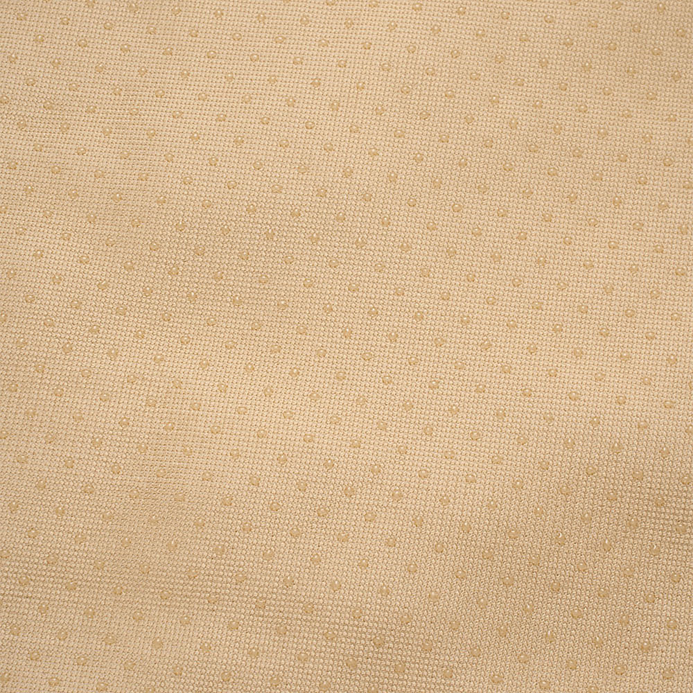 Living and Home Light Brown Minimalist Wavy Geometric Non-Slip Sofa Mat 70 x 70cm Image 4