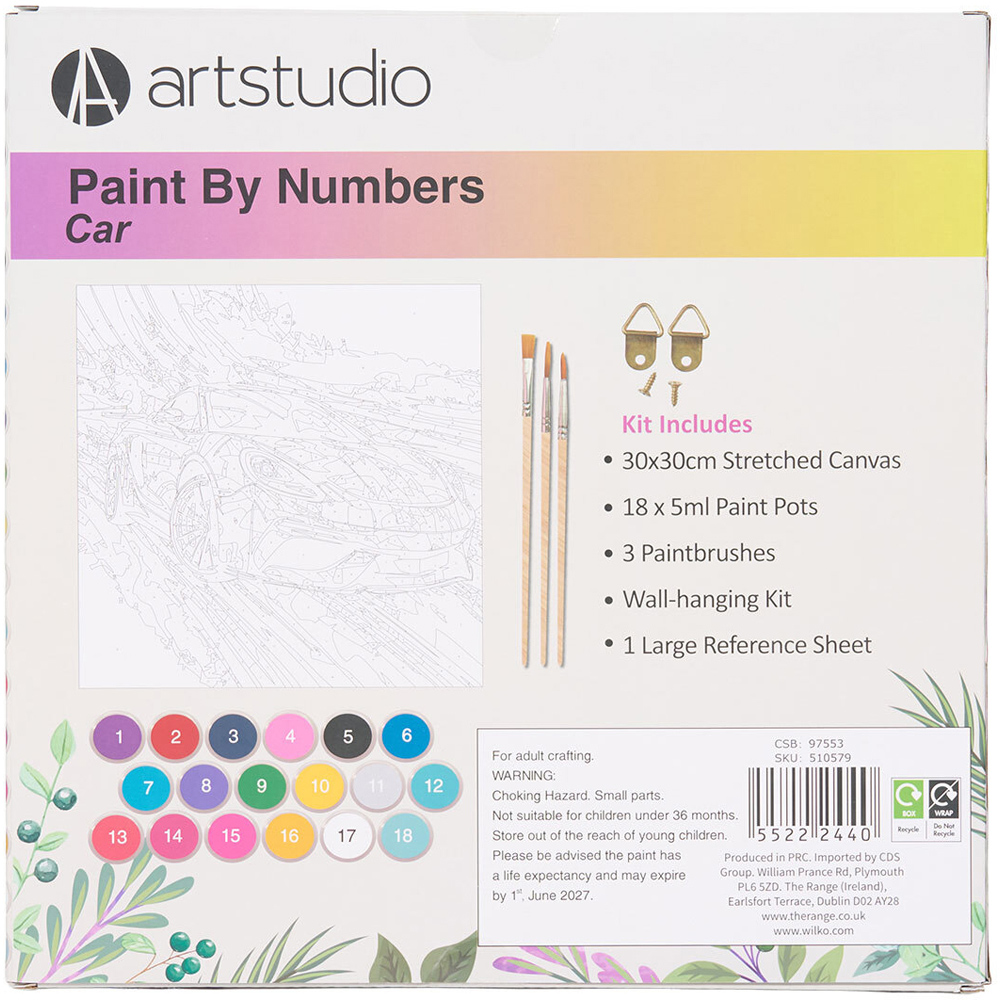 Paint by Numbers Car or Bike Kit Image 5