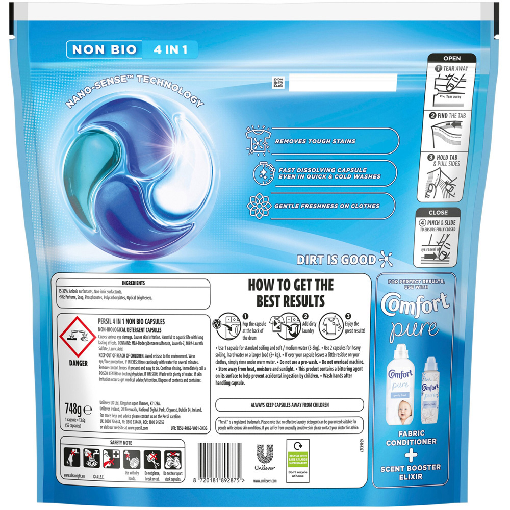 Persil Non-Bio Laundry Capsules Gigapack Image 4