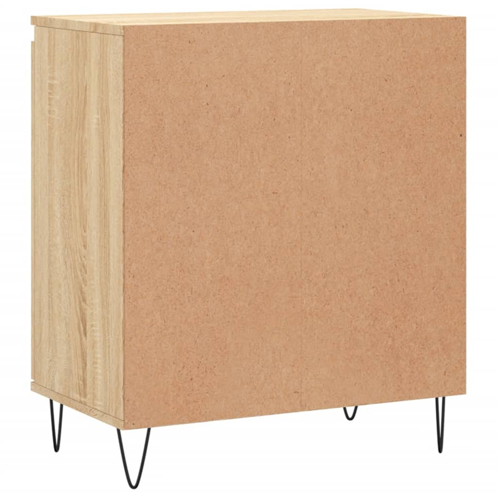 vidaXL 2 Door Sonoma Oak Sideboard Image 8