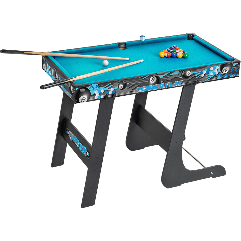 Toyrific Black Folding Pool Table Family Game 3ft Image 1
