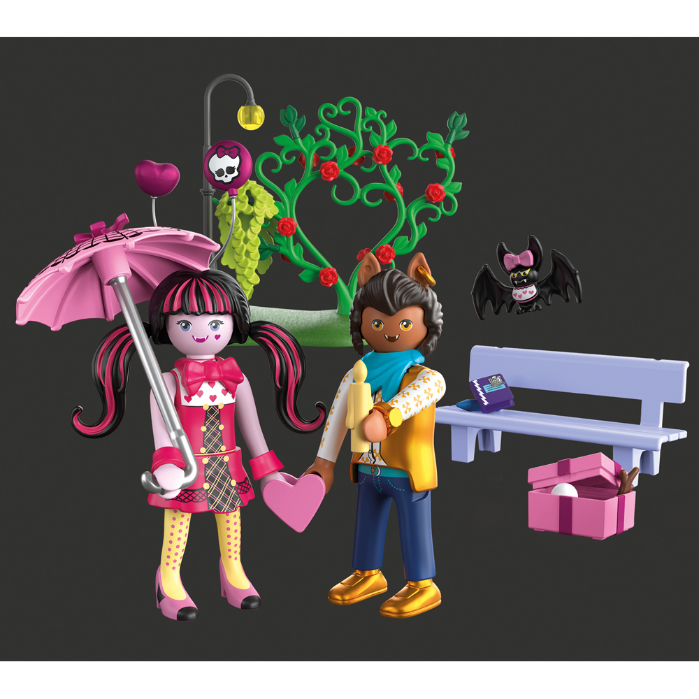 Playmobil X Monster High Valentines Date Playset Image 4
