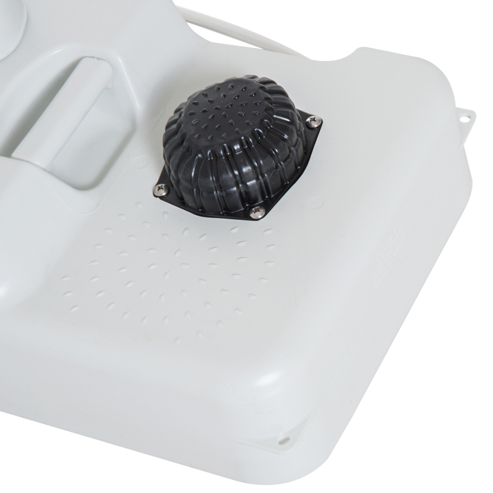 Outsunny 20L Portable Camping Sink with Soap Dispenser and Recovery Tank Image 9