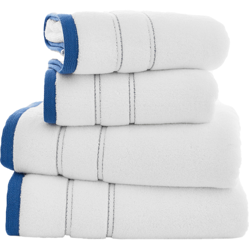 Lobster Creek Delamere Zero Twist Royal Bath Towel Image