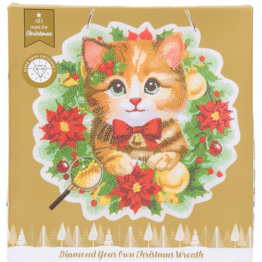 Diamond Your Own Christmas Wreath Kit Image 6