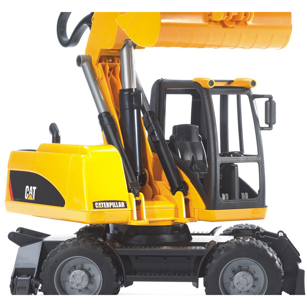 Bruder Kids Cat Wheel Construction Loader with Excavator Playset Model Image 8