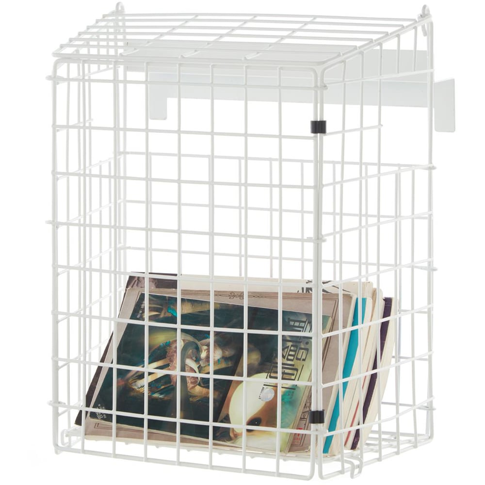 House of Home White Easy Access Letterbox Cage Image 5