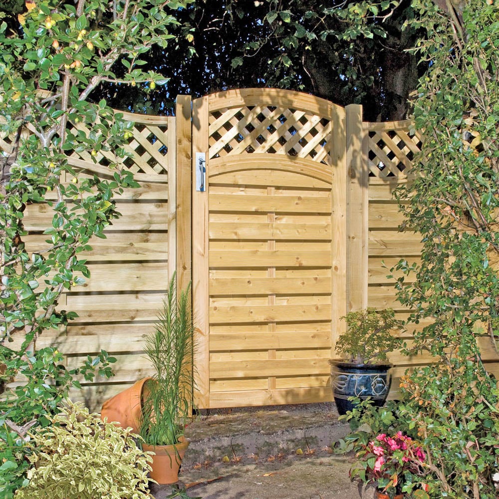 Shire Elite Meloir 6ft Fence Panel Image 1