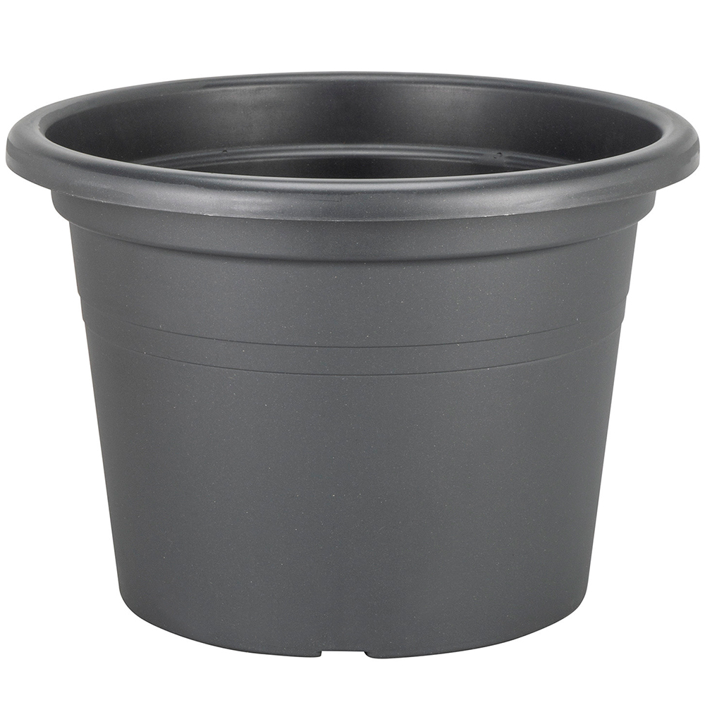 Cilindro Anthracite Outdoor Plant Pot 40cm Image