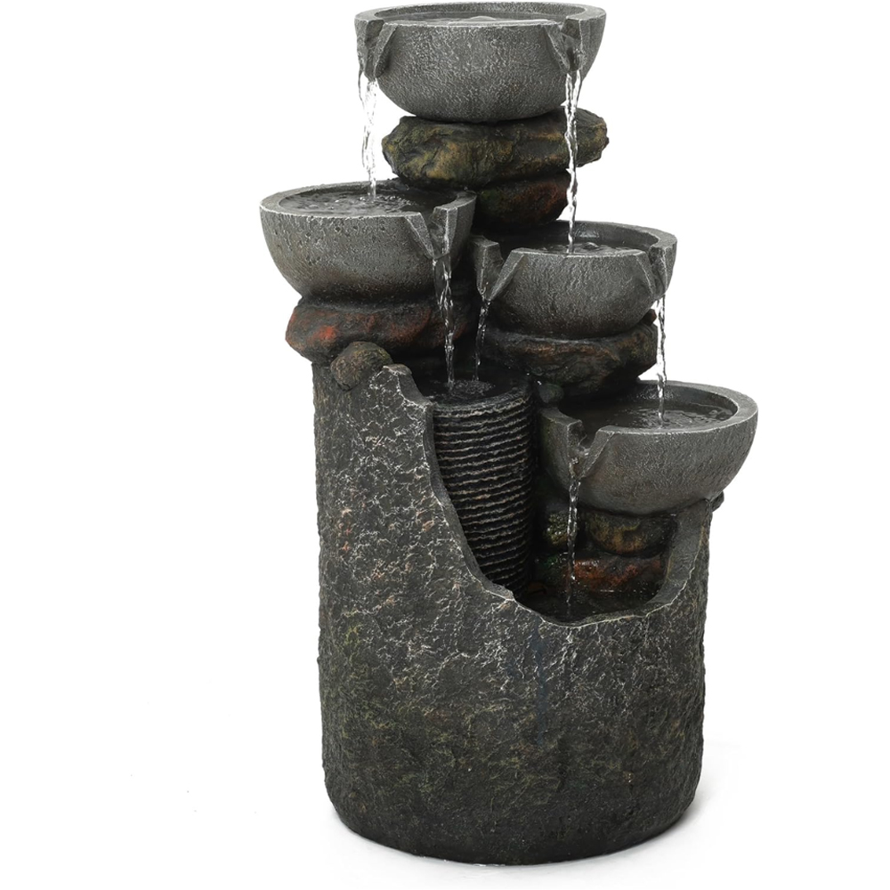 Serenity Cascading Slate LED Water Feature Image 3