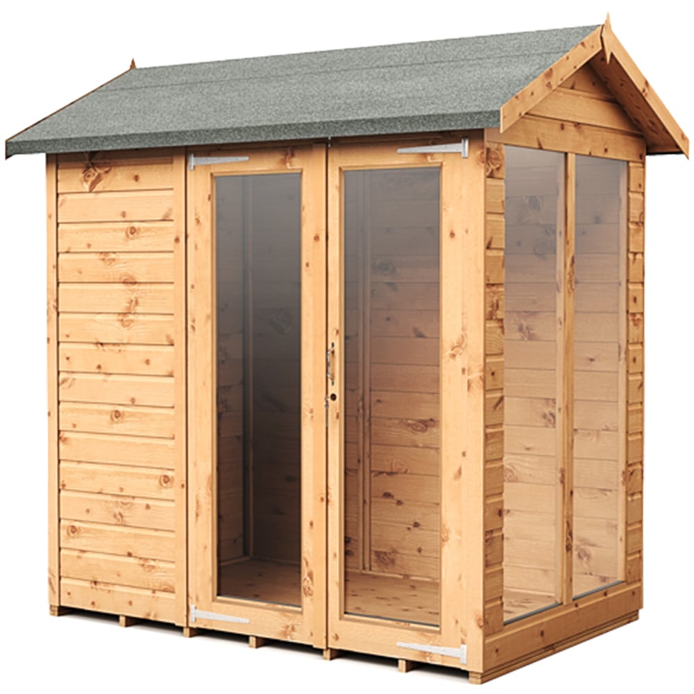 Empire Sheds 4 x 6ft Double Door Tongue and Groove Wooden Apex Garden Shed Image 1