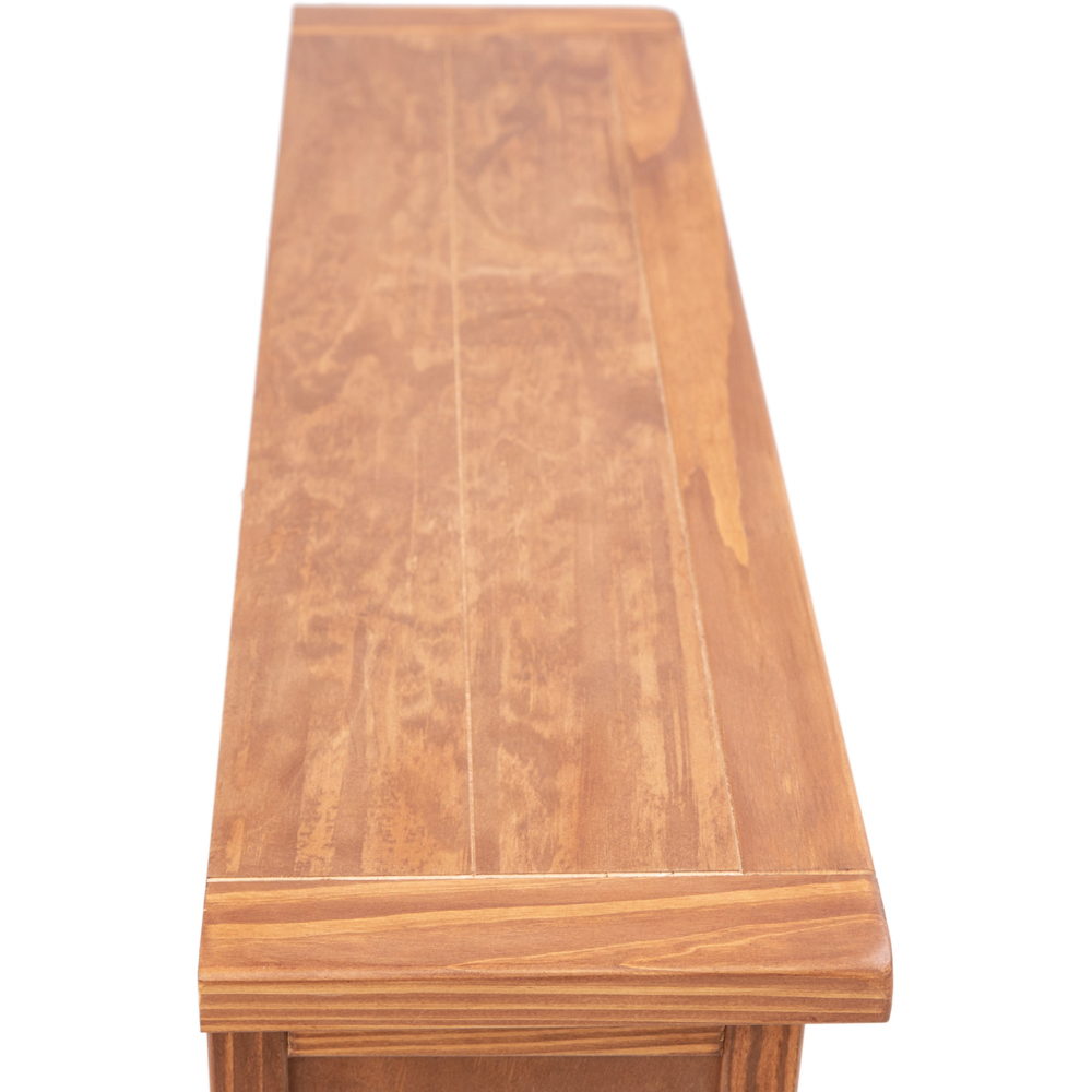 Padua 4 Shelf Lacquered Wide Bookcase Image 6