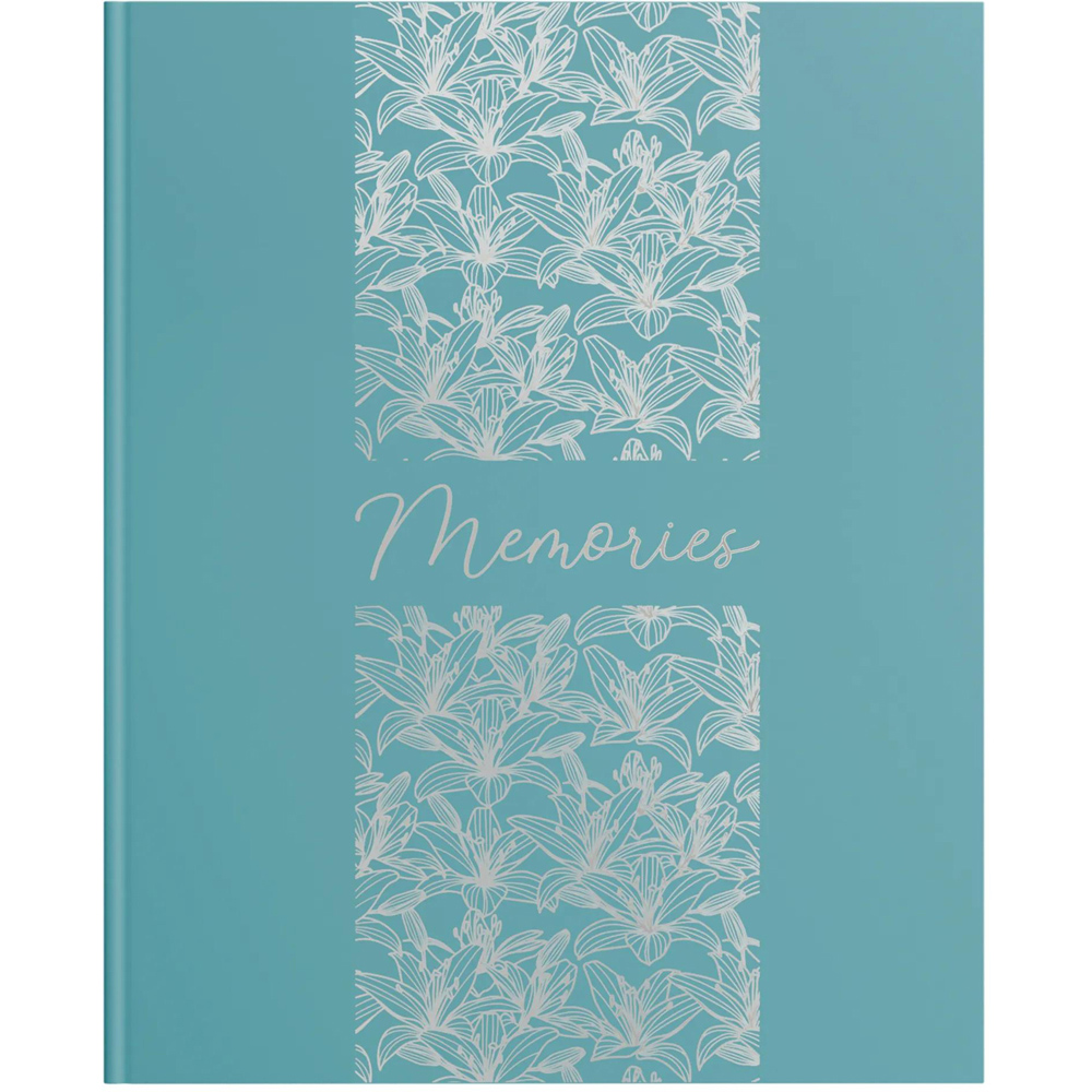 Exacompta Titane Turquoise Guest Book 100 Pages Image 2