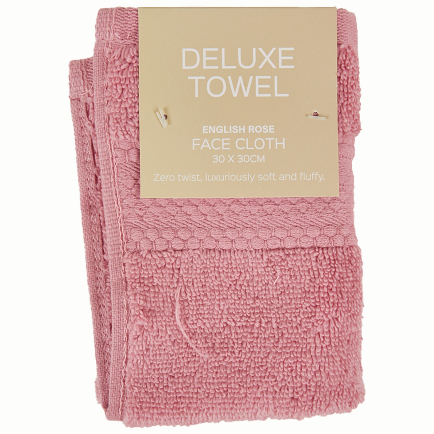 Deluxe Face Cloth - English Rose Image 1