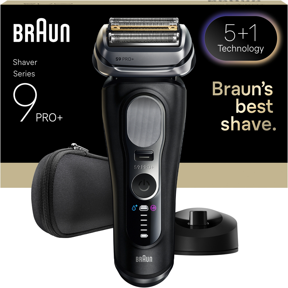 Braun Series 9 PRO Plus 9610S Black Electric Shaver Image 2